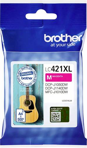 Brother Druckerpatrone LC-421XLM Original Magenta LC421XLM von Brother