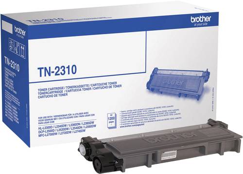 Brother Toner TN-2310 Original Schwarz 1200 Seiten TN2310 von Brother