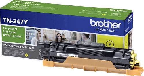 Brother Toner TN-247Y / TN247 Original Gelb 2300 Seiten TN247Y von Brother