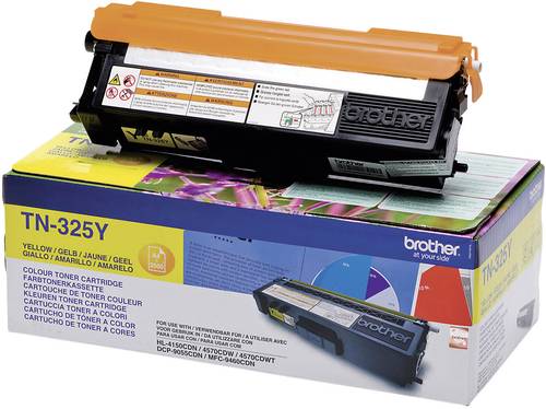 Brother Toner TN-325Y Original Gelb 3500 Seiten TN325Y von Brother