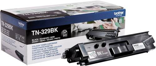 Brother Toner TN-329BK Original Schwarz 6000 Seiten TN329BK von Brother