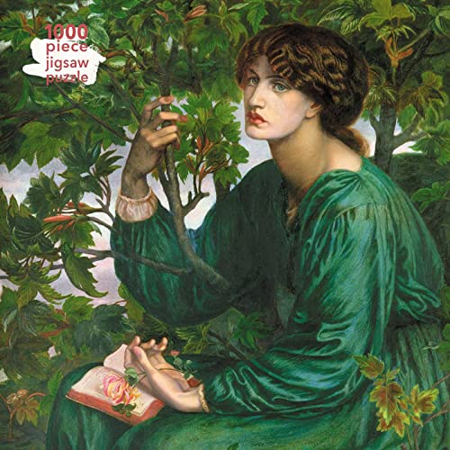 Puzzle - Gabriel Rossetti, Der Tagtraum: Unser faszinierendes, hochwertiges 1.000-teiliges Puzzle (73,5 cm x 51,0 cm) in Stabiler Kartonverpackung von Flame Tree Gift