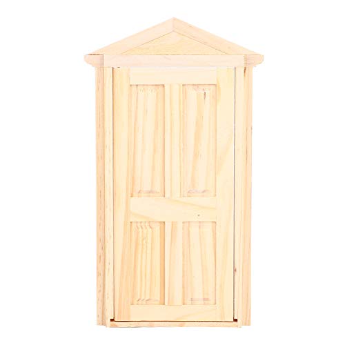Brrnoo Dollhouse Tür, DIY -Holzstrahltür 1:12 Puppensimulationshaus Miniaturen Holz Puppenhauszubehör Möbelzubehör Accessoires Brrnoo Dollhouse Tür, DIY -Holzstrahltür 1:12 Puppensimulationshaus Miniaturen Holz Puppenhauszubehör Möbelzubehör Accessoires von Brrnoo