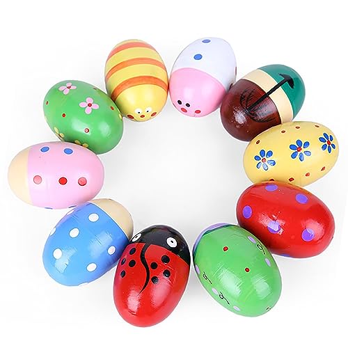 Brrnoo Eierschüttler, Musikinstrumente Spielzeug Maracas Egg Shaker Bunte Animinale Form Hand Percussion Shaker Eggs für Kinder Kleinkinder Brrnoo Eierschüttler, Musikinstrumente Spielzeug Maracas Egg Shaker Bunte Animinale Form Hand Percussion Shaker Eggs für Kinder Kleinkinder von Brrnoo