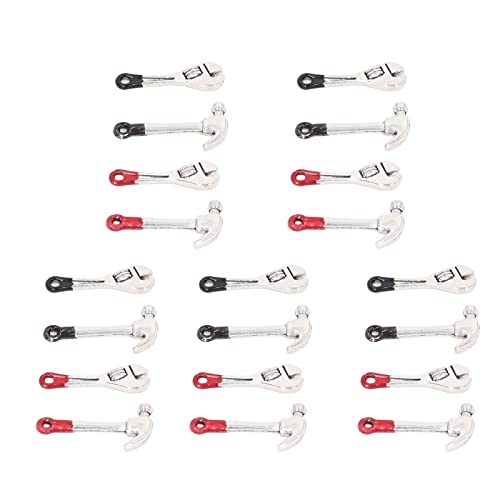 Brrnoo Miniatur -Arbeitswerkzeuge, Puppenhaus Hammer Kit 20pcs Dollhouse Reparaturwerkzeuge Dollhouse Simulation Reparaturwerkzeuge Simulation Wartungstool Brrnoo Miniatur -Arbeitswerkzeuge, Puppenhaus Hammer Kit 20pcs Dollhouse Reparaturwerkzeuge Dollhouse Simulation Reparaturwerkzeuge Simulation Wartungstool von Brrnoo