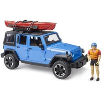 Bruder - Jeep Wrangler Rubicon Unlimited mit Kajak und Figur von Bruder