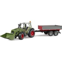 Bruder - Fendt Vario 211 mit Frontlader und Bordwandanhänger von Bruder