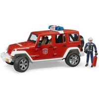 Bruder - Jeep Wrangler Rubicon Unlimited Feuerwehr-Einsatzfahrzeug und Figur von Bruder