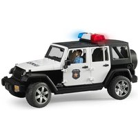 Bruder - Jeep Wrangler Rubicon Unlimited Polizeifahrzeug mit Polizist von Bruder