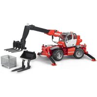 Bruder Profi-Serie Manitou Teleskopstapler MRT 2150 mit Zubehör von Bruder