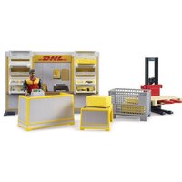 Bruder - bworld DHL Shop mit Handhubstapler von Bruder