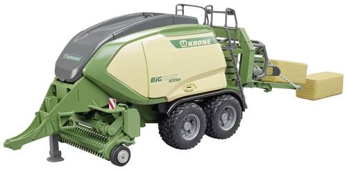 Bruder Krone Big Pack 1290 HDP VC, 2 Quaderballen Fertigmodell Landwirtschafts Modell von Bruder