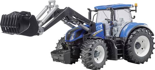 Bruder New Holland T7.315 mit Frontlader Fertigmodell Landwirtschafts Modell von Bruder