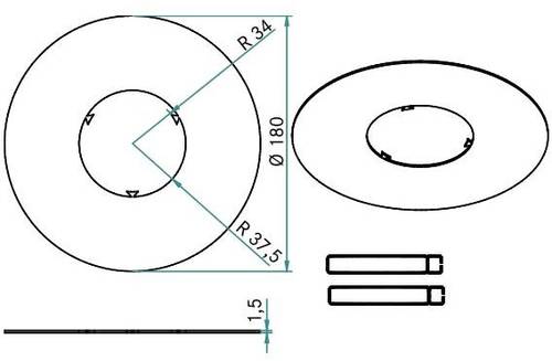 Brumberg 81006020 Reduzierring Chrom von Brumberg