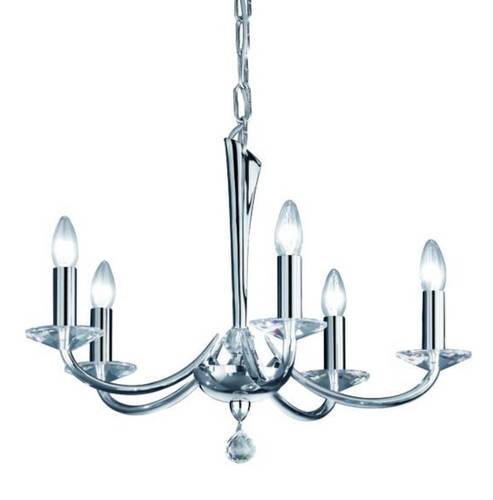 Brumberg 859005 859005 Pendelleuchte Glühlampe E14 Chrom von Brumberg