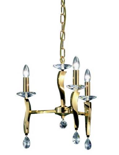 Brumberg 859043 859043 Pendelleuchte Glühlampe E14 Gold von Brumberg