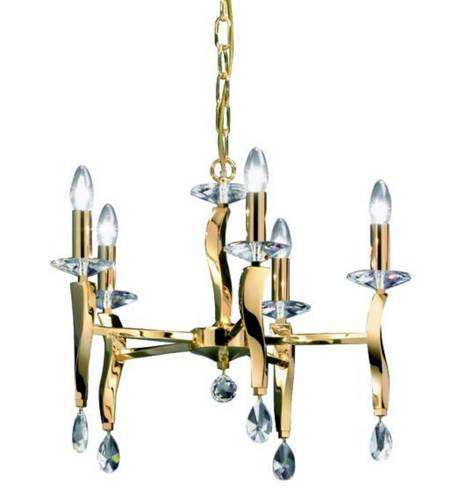 Brumberg 859045 859045 Pendelleuchte Glühlampe E14 Gold von Brumberg