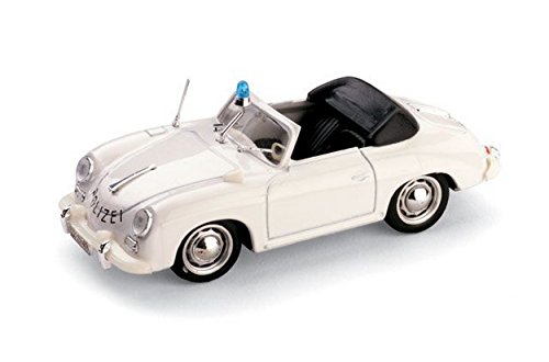 BRUMM BM0198D PORSCHE 356 CABRIOLET POLIZIA SVIZZERA 1952 1:43 DIE CAST MODEL von Brumm