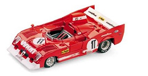 BRUMM BM0239 ALFA ROMEO 33TT12 N.1T TEST CAR MONZA 1975 PESCAROLO-BELL 1:43 von Brumm