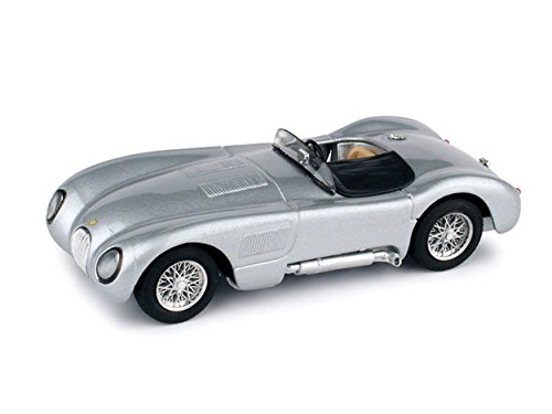 BRUMM BM0360-02 JAGUAR C TYPE STRADALE 1953 SILVER 1:43 MODELLINO DIE CAST MODEL von Brumm