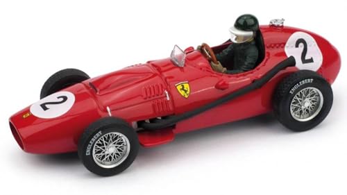 Brumm MODELLINO IN Scala COMPATIBILE Con Ferrari M.Hawthorn 1958 N.2 2nd GR.Britain GP World Champion W/PILOT1:43 BM0068CH von Brumm