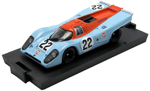 Brumm - R495 – Miniatur-Fahrzeug – maßstabsgetreues Modell – Porsche 917 K Gulf – Le Mans 1970 – Maßstab 1:43 von Brumm