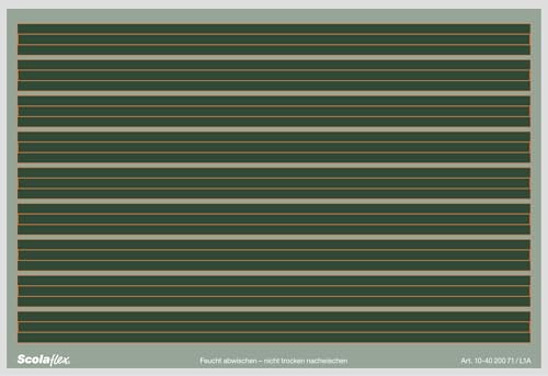 BRUNNEN 1026366003 10X Scolaflex Tafel L1A von Brunnen