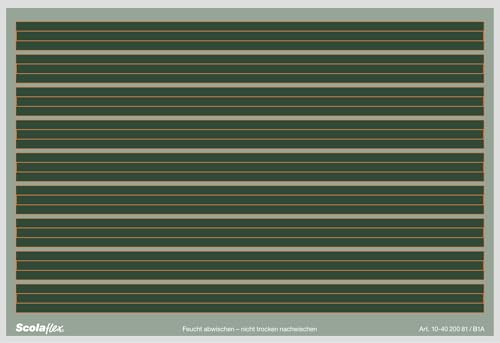 BRUNNEN 1026366004 10X Scolaflex Tafel B1A von Brunnen