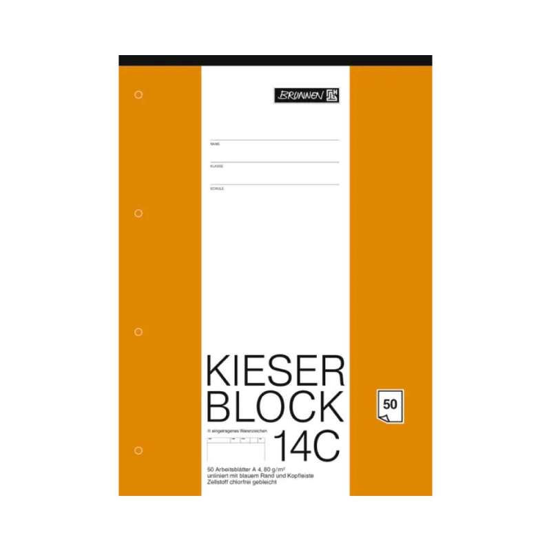 BRUNNEN Kieserblock, Lineatur Lineatur 20 unliniert , Blatt Anzahl 50 Blatt BRUNNEN Kieserblock, Lineatur Lineatur 20 unliniert , Blatt Anzahl 50 Blatt von Brunnen