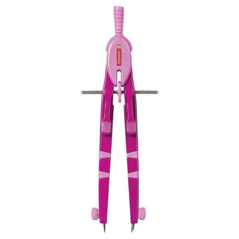 BRUNNEN Schnellverstellzirkel, Ausführung Peak-4, Kreise bis Ø 370 mm, Farbe pink BRUNNEN Schnellverstellzirkel, Ausführung Peak-4, Kreise bis Ø 370 mm, Farbe pink von Brunnen