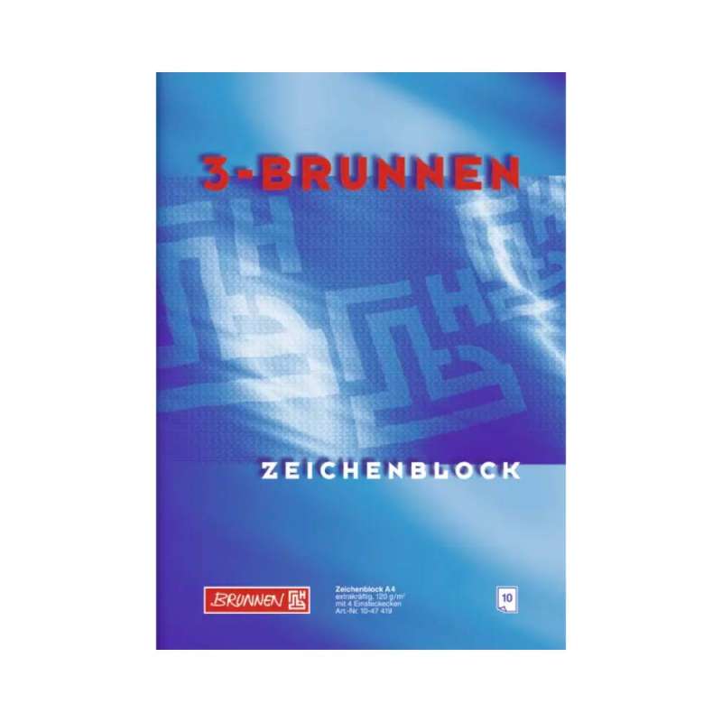 BRUNNEN Zeichenblock, Format A3, Blatt Anzahl 10 Blatt, Recycelt Nein BRUNNEN Zeichenblock, Format A3, Blatt Anzahl 10 Blatt, Recycelt Nein von Brunnen