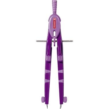 Brunnen Schnellverstellzirkel peak 4, 380mm Purple von Brunnen