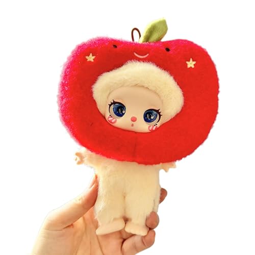 16 cm Christmas Doll Clothes, Doll Dress Accessories, Plush Doll Outfit, Holiday Doll Clothes, Anime Plush Clothing, Soft Doll Clothes, Kids Doll Clothing, Christmas Dress for Dolls von Bsbkoj