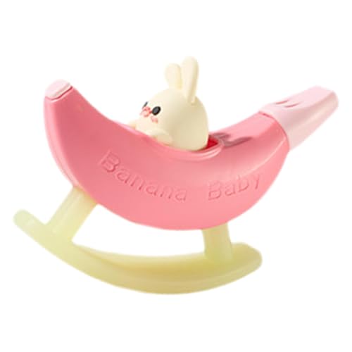 Animal Whistle Toy, Cartoon Rabbit Whistle, Kids Party Whistle, Portable Noisemaker Toy, 11.5x8x2cm/4.53x3.15x0.79 Inches 50g for Graduation Party Sporting Events Kids Birthday von Bsbkoj