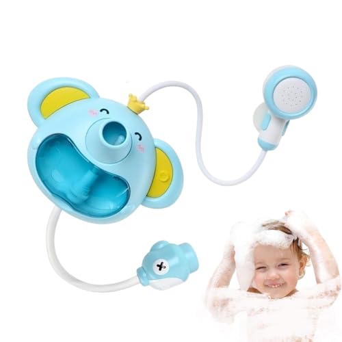 Bathtub Bubble Toy Maker, Elephant Bathtub Sprayer, Animal Water Pump Bath Toy, Shower Head Bath Toy, Elephant Shower Head Toy, Boys Girls Bath Toy, Elephant Bath Toy for Kids von Bsbkoj