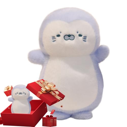 Bsbkoj Atmendes Kuscheltier | Atmender Pinguin Stofftier,Beruhigender Baby Schlafbegleiter Für Kinderzimmer Bettzeit Reisen Familie Kuscheltier Bsbkoj Atmendes Kuscheltier | Atmender Pinguin Stofftier,Beruhigender Baby Schlafbegleiter Für Kinderzimmer Bettzeit Reisen Familie Kuscheltier von Bsbkoj