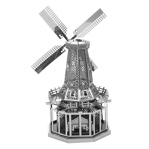Bsbkoj Baustein-Set für Holländische | 3D-Puzzle-Modellbau der Windmühle – Lernspielzeug für Eltern und Kinder, interaktives Zusammenbau für Kindergarten und Reise Bsbkoj Baustein-Set für Holländische | 3D-Puzzle-Modellbau der Windmühle – Lernspielzeug für Eltern und Kinder, interaktives Zusammenbau für Kindergarten und Reise von Bsbkoj