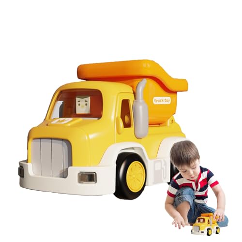 Bsbkoj Construction Truck Toys, Pull Back Engineering Truck for Kids, Collectible Model Car, Perfect for Boys and Girls, Indoor Play and Traveling, Durable and Fun Toy for Young Builders von Bsbkoj