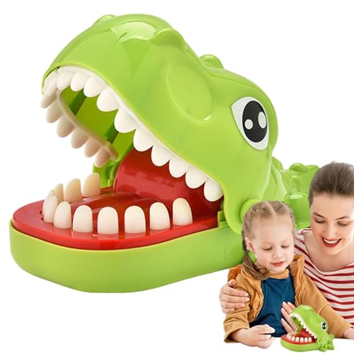 Bsbkoj Dinosaur Teeth Toys Game for Kids,Finger Bite Game | with Sounds, Tabletop Board Tricky Game for Ages 4 and Up, Fun Games for Kids Or Family von Bsbkoj