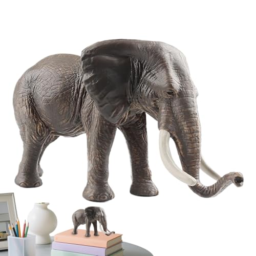 Bsbkoj Elefanten Figuren Wohndekoration | Asiatischer Elefant Spielzeugfigur | Frühkindliches Lernspielzeug Robuste Tierfigur Für Schlafzimmer Wohnzimmer Arbeitszimmer Esszimmer Bsbkoj Elefanten Figuren Wohndekoration | Asiatischer Elefant Spielzeugfigur | Frühkindliches Lernspielzeug Robuste Tierfigur Für Schlafzimmer Wohnzimmer Arbeitszimmer Esszimmer von Bsbkoj