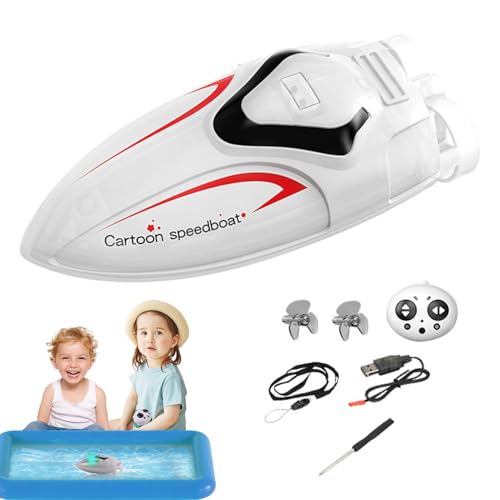 Bsbkoj Fernlenkboot Für Kinder - Lernspielzeug U-Boot | 2,4 GHz Mini Manöver Speedboot, Tragbares Badespielzeug Für Badewanne Waschbecken Pool Zuhause Bsbkoj Fernlenkboot Für Kinder - Lernspielzeug U-Boot | 2,4 GHz Mini Manöver Speedboot, Tragbares Badespielzeug Für Badewanne Waschbecken Pool Zuhause von Bsbkoj