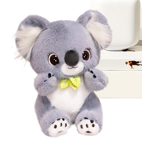 Bsbkoj Gefülltes Tier, Plüschtierpuppe, Raccoon Stuffed Tier, Koala Plüschtier, Wurfkissen, niedliche Tierpuppe, niedliches Tiertier, 35,6 cm (14 Zoll) Plüschtier, Kindertierkissen, weiches Plüschtier von Bsbkoj