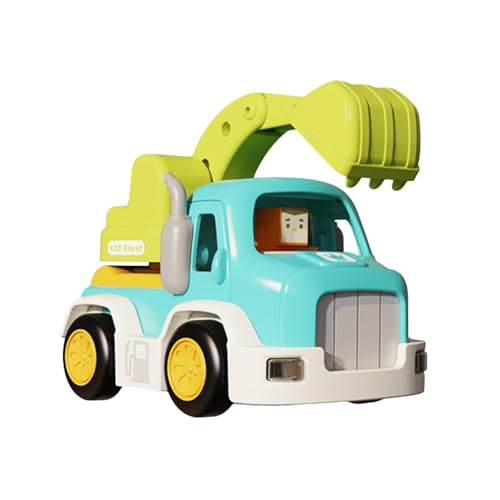 Bsbkoj Konstruktion Truck Toys, Pull Back Engineering Truck für Kinder, Sammlermodell, perfekt für und Mädchen, Indoor Play und Traveling, langlebig und lustiges Spielzeug für Junge Builders von Bsbkoj