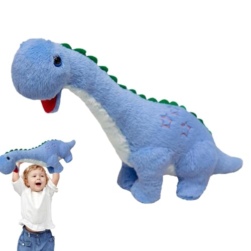 Bsbkoj Light-Up Dinosaur Plush, Stuffed Animal Doll, Cartoon Dinosaur Toy, Soft Pp Cotton Plush, Longischosaurus, Triceratops, Birthday, Children's Day, Easter Gift, 5.91 in 240g von Bsbkoj