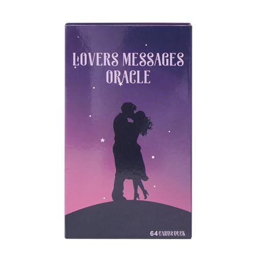 Bsbkoj Love Messages Oracle Cards | Tabletop Guidance Deck | Portable Spiritual Cards for Relationship Insights | Fun Game for Couples| Interactive Game for Life and Love Inquiries von Bsbkoj