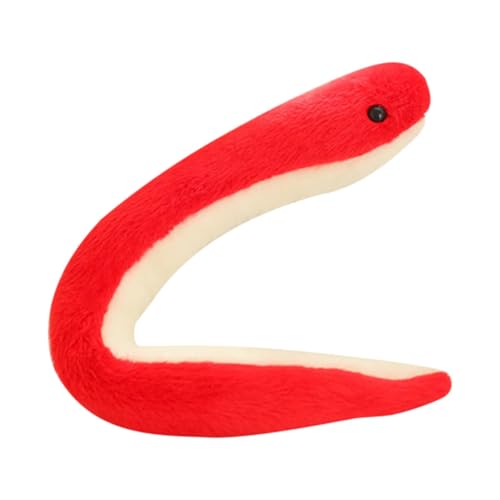 Bsbkoj Plüsch-Schnake, 40,6 cm (16,54 Zoll), getuftete Tierfigur, chinesische Schlangenfigur, Schlange Plüschtier, kreatives chinesisches Jahr der Schlange, Heimdekoration für Kinder Mädchen, von Bsbkoj