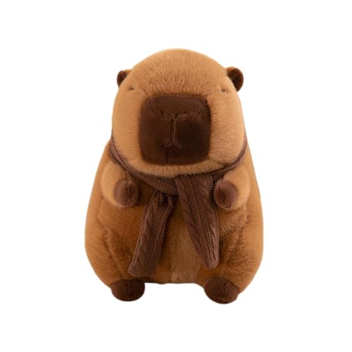 Capybara Plüschtier, weich getuftetes Capybara-Tier, niedliches Plüschtier, niedliches und Cozy Charming (30 cm, 40 cm), für Kinder, Erwachsene und Mädchen, von Bsbkoj