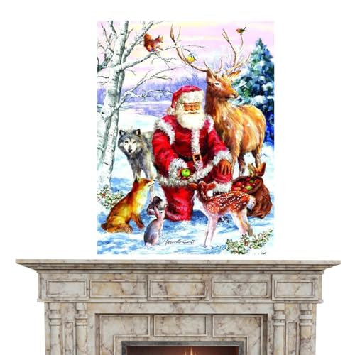 Christmas Jigsaw Puzzle, 1000 x Sammler-Puzzle, Familien-Puzzle, Holiday Educational Puzzle, Family Games Jigsaw, Festliche Heimdekoration, Puzzle, Weihnachten, Puzzle, dekorativer Wandkunst von Bsbkoj