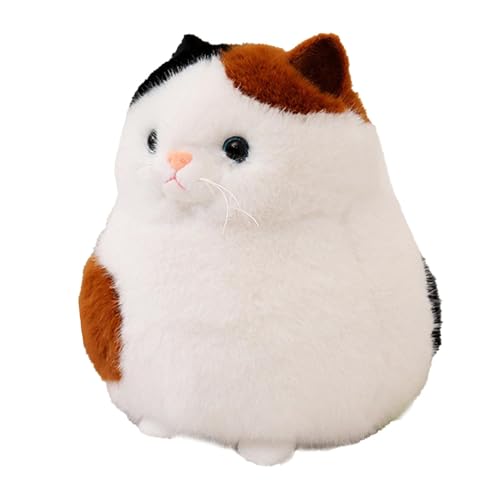 Cute Cat Plush Toy, Stuffed Cartoon Cat Doll, Soft Cat Stuffed Animal, Plush Cat Toy, Cartoon Cat Plush Stuffed Animal Cat Toy, Cat Pillow Plush Cozy Cat Plush Toy, Plush Toy for Bedroom von Bsbkoj