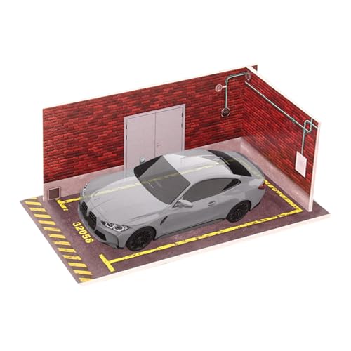 Display Garage For Model Car, 1/32 Scale Toy Car Parking Garage, Diecast Car Parking Space, Model Car Display, Toy Car Parking Garage, PVC Model Car Storage, Single Car Parking Space, Model Car Access von Bsbkoj